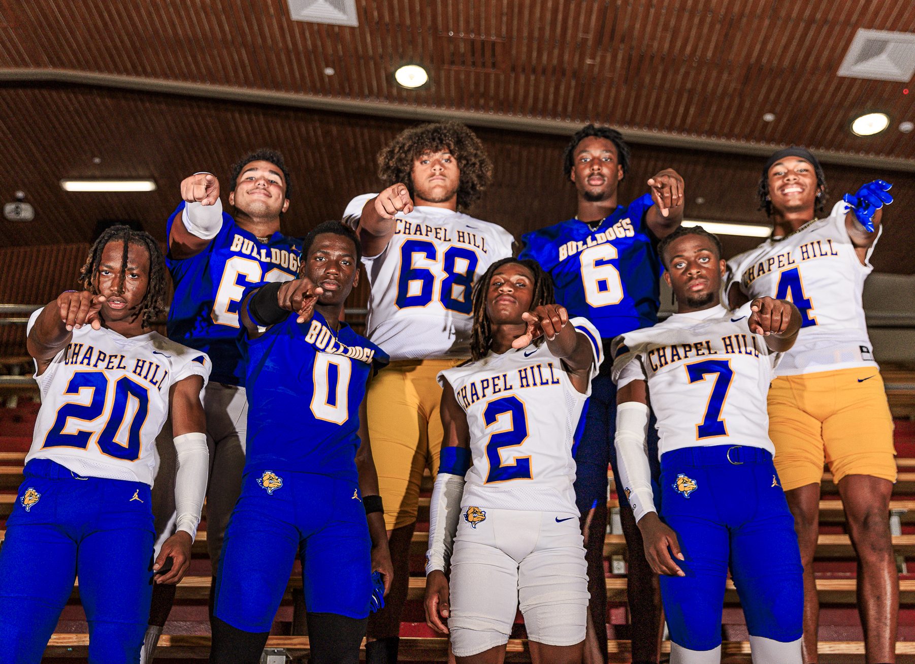 Chapel Hill rolls past Palestine, 72-28