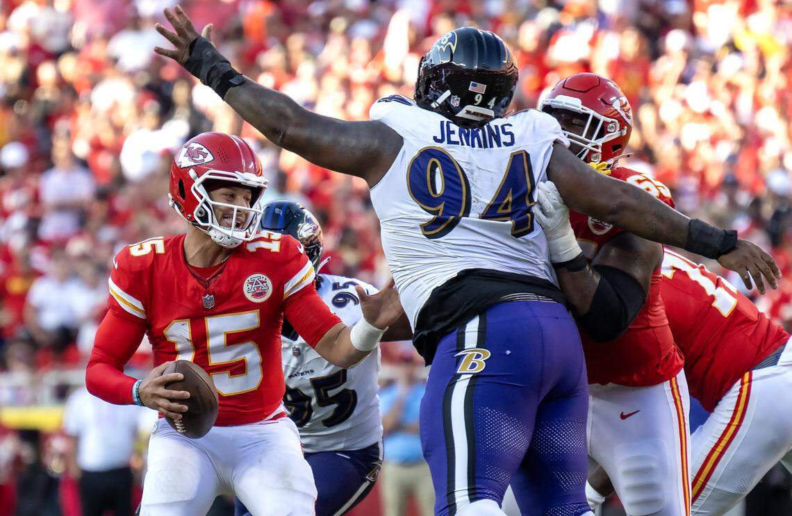 Mahomes tosses 4 TDs in Chiefs' runaway win over Ravens | Tyler Morning  Telegraph
