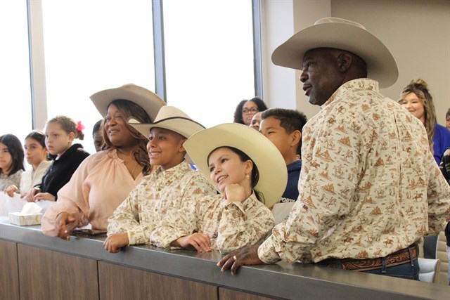 Smith County court finalizes adoption of 11-year-old boy in heartwarming ceremony with family, class of fifth graders