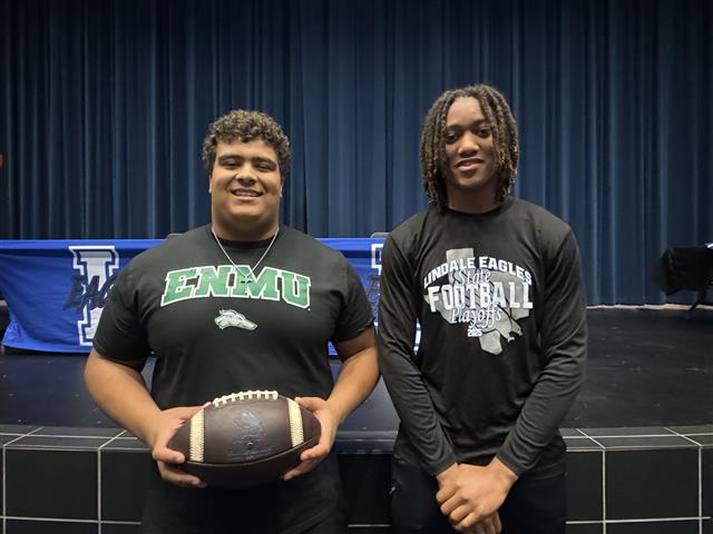 Lindale’s Griffin signs with Eastern New Mexico, Pettway to Fort Hays State